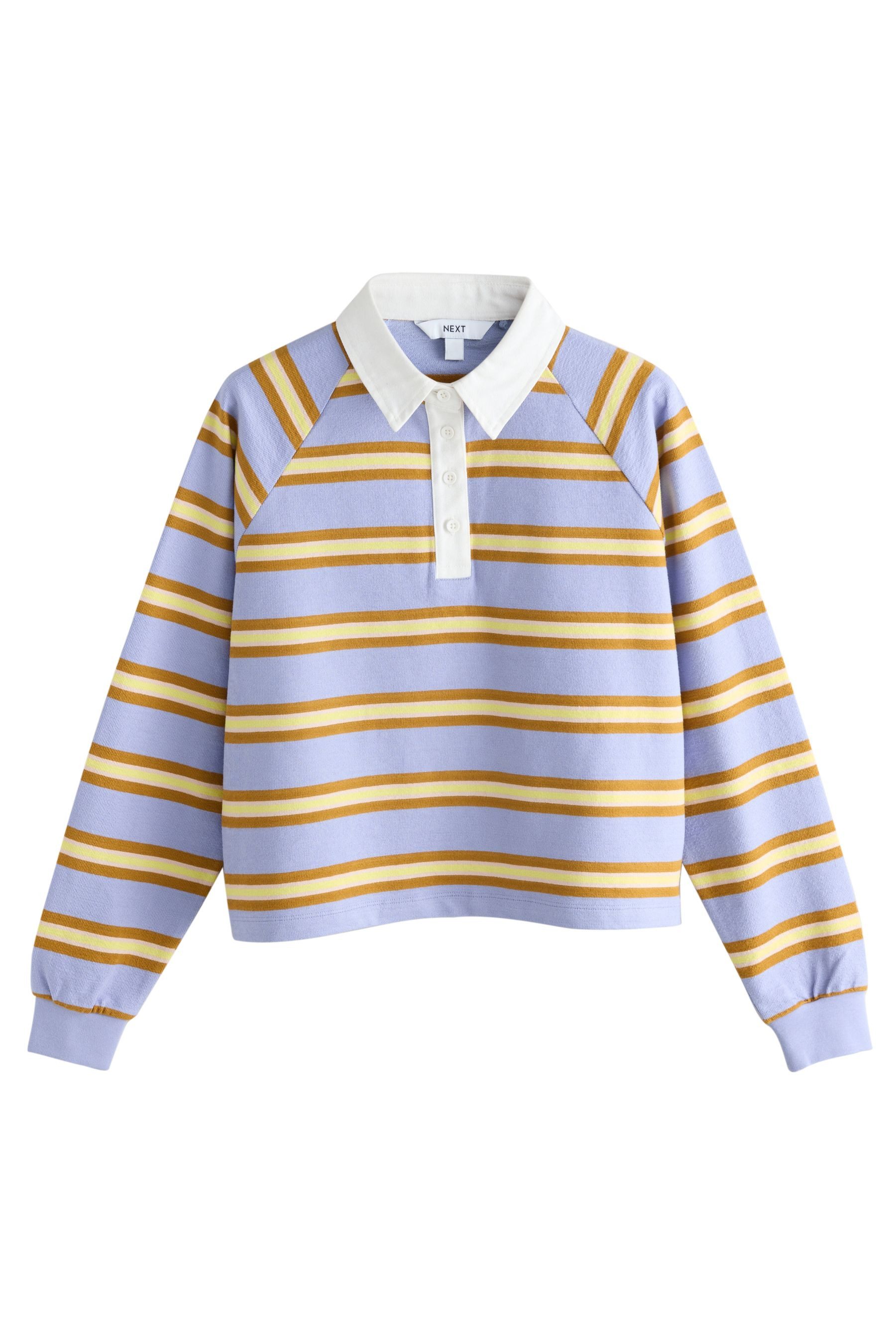 Next Poloshirt Polopullover mit Rugbystreifen und günstig online kaufen