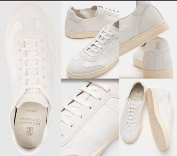 BRUNELLO CUCINELLI Brunello Cucinelli Retro Sneaker Offwhite Terry Knit Sneakers Shoes Sc Sneaker