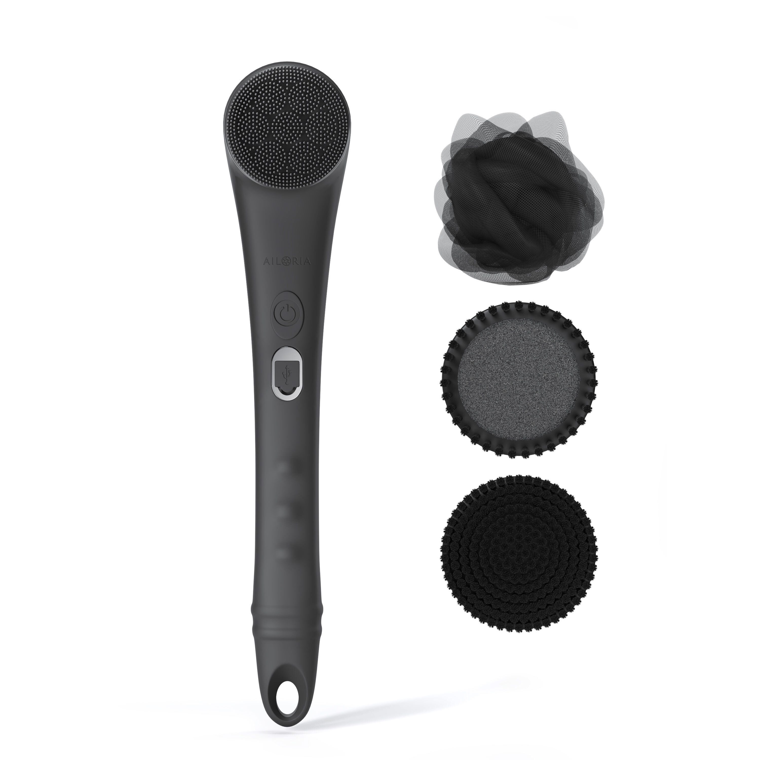 AILORIA Badebürste GENTLE LUXE 4-in-1 Körper- und Wellnessbürste