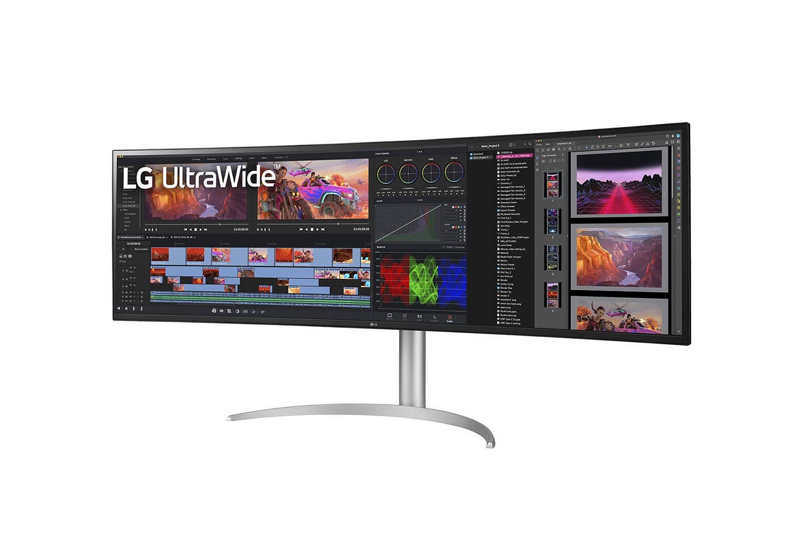 49BQ95C-W TFT-Monitor