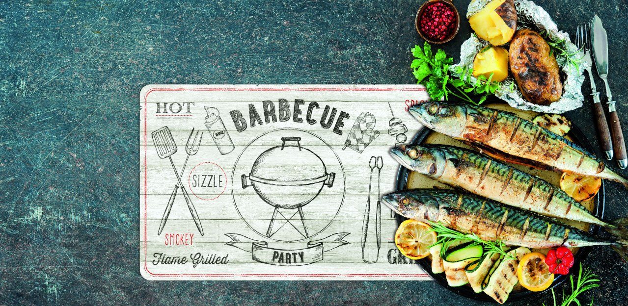 d-c-fix Tischdecke d-c-table® Tischset Rio Barbecue 44 x 29 cm