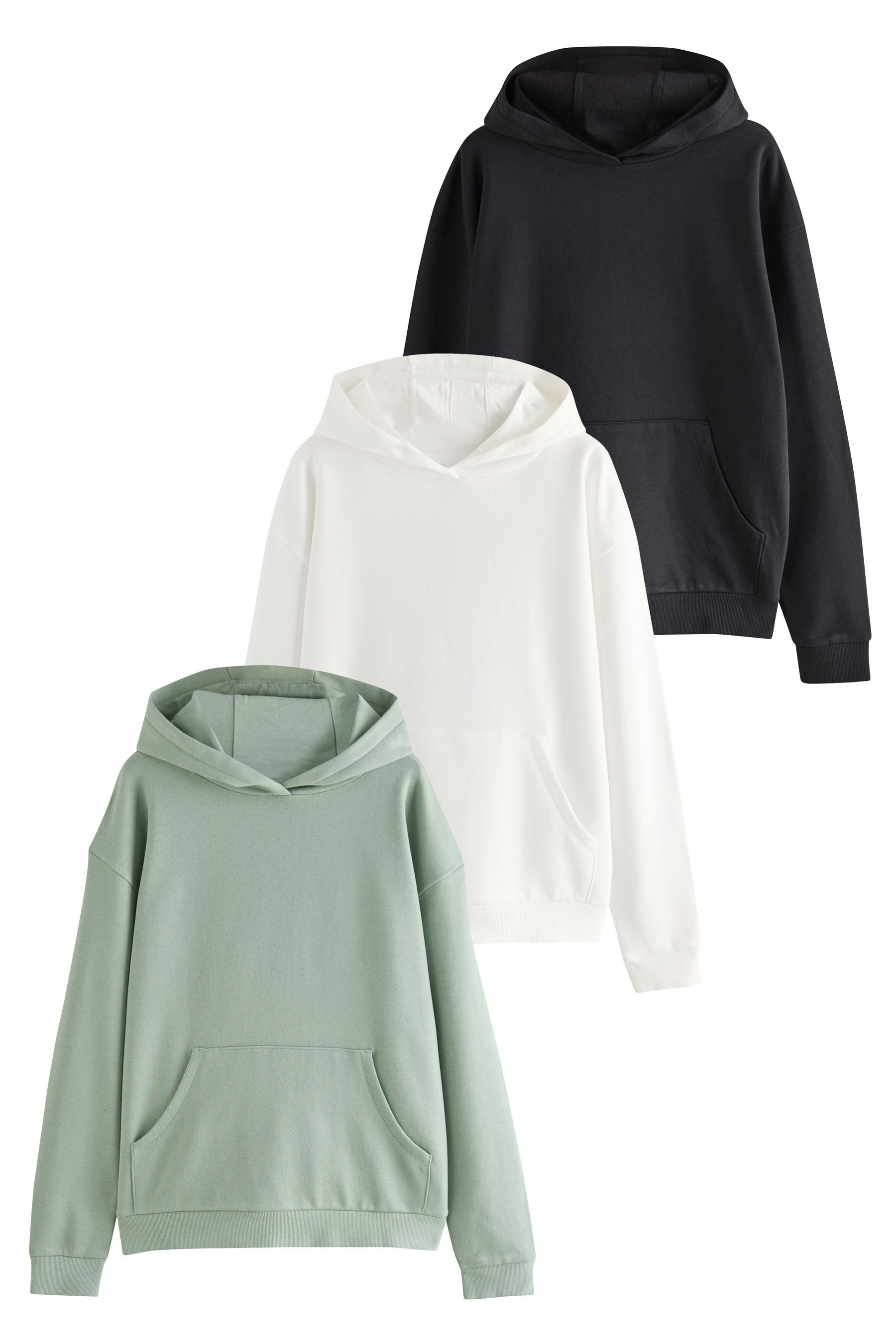 Kapuzenpullover The Set 3er-Pack Relaxed Fit Hoodies