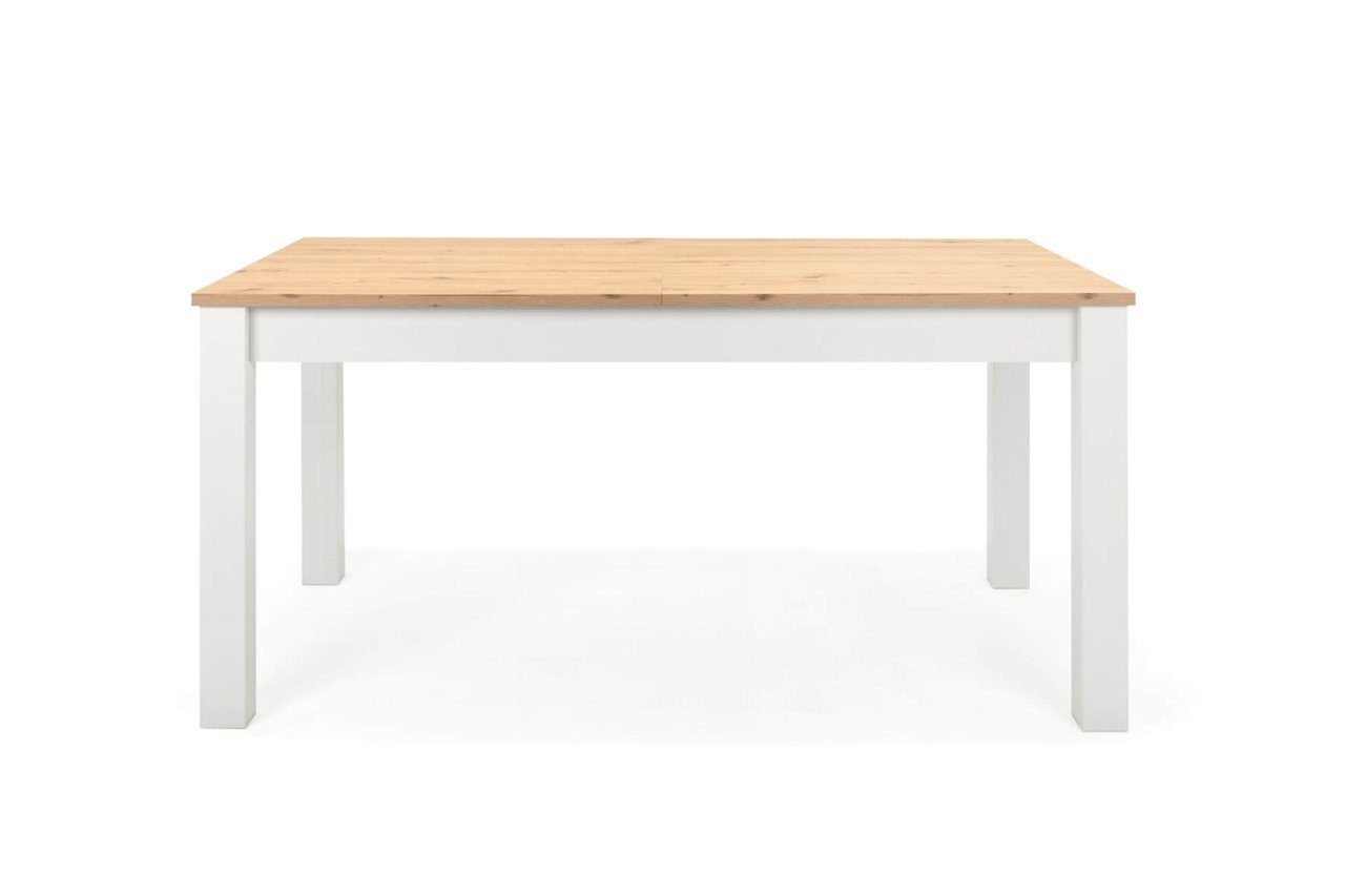 Finori Esstisch Auszugstisch Bergen 60 - 215 cm weiß Dekor Artisan Oak Esstisch. € 279,00