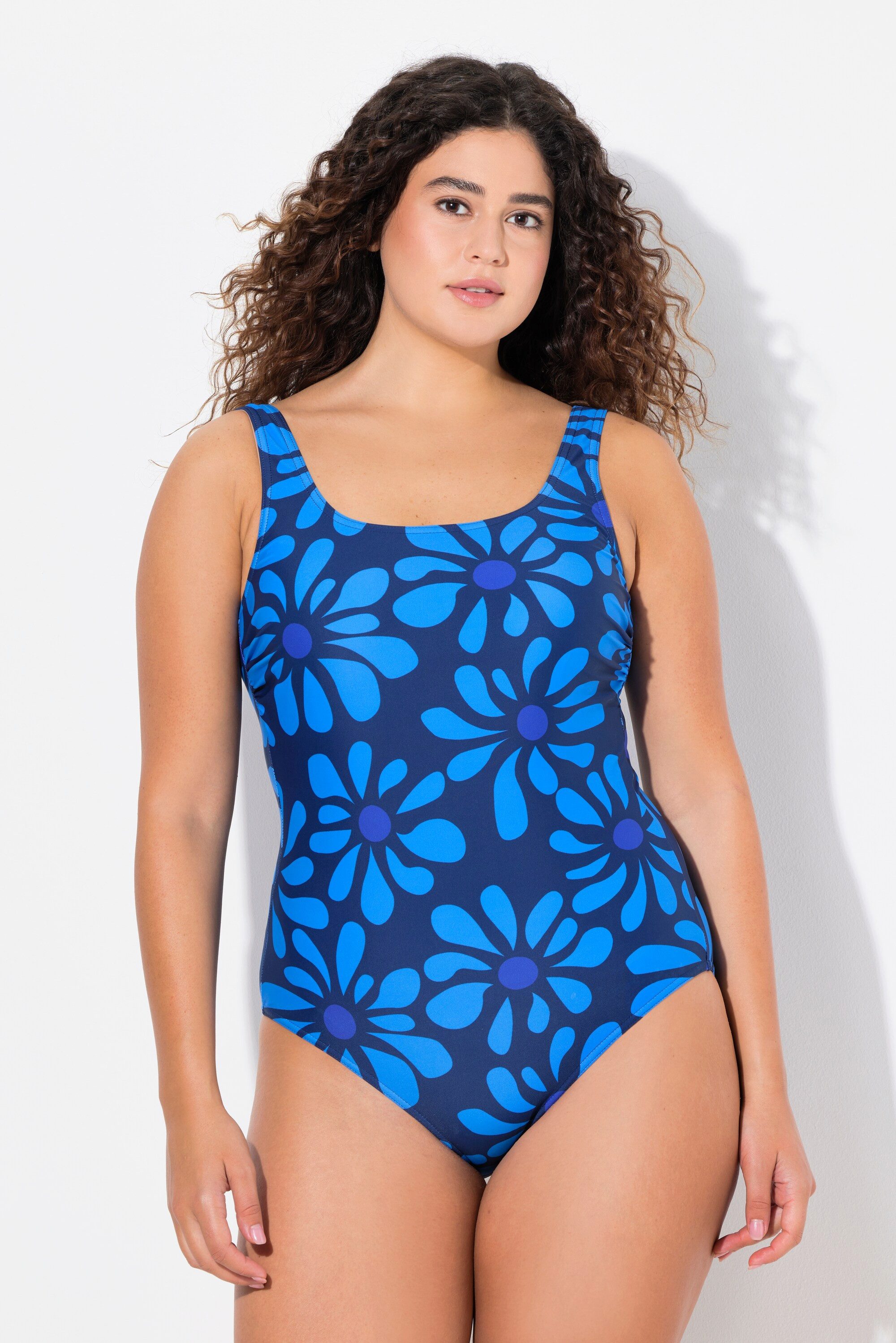 Ulla Popken Badeanzug Badeanzug Blüten ohne günstig online kaufen