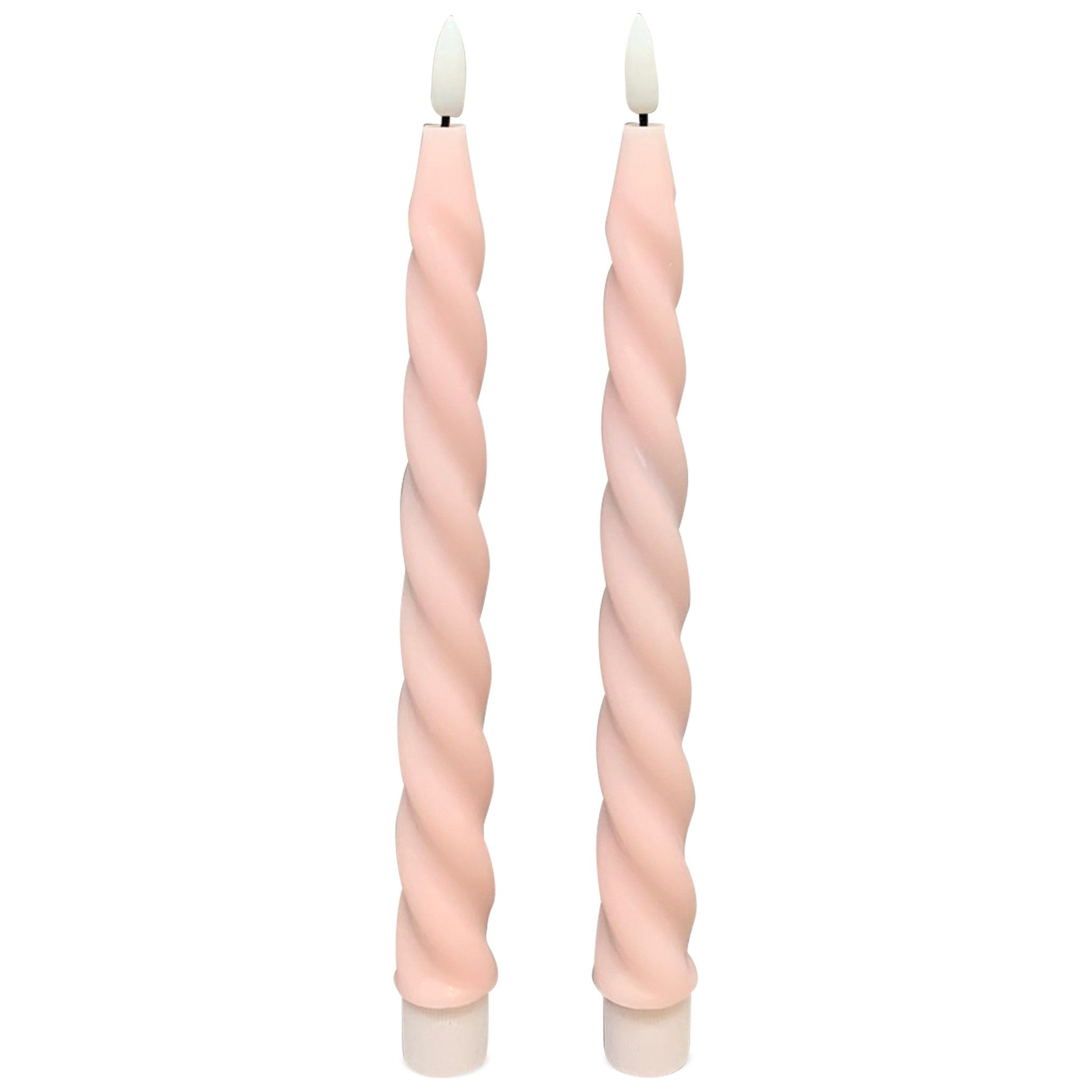 matches21 HOME & HOBBY LED-Kerze LED Stabkerzen Rosa im 4er Set, in Ø 2,2 x günstig online kaufen