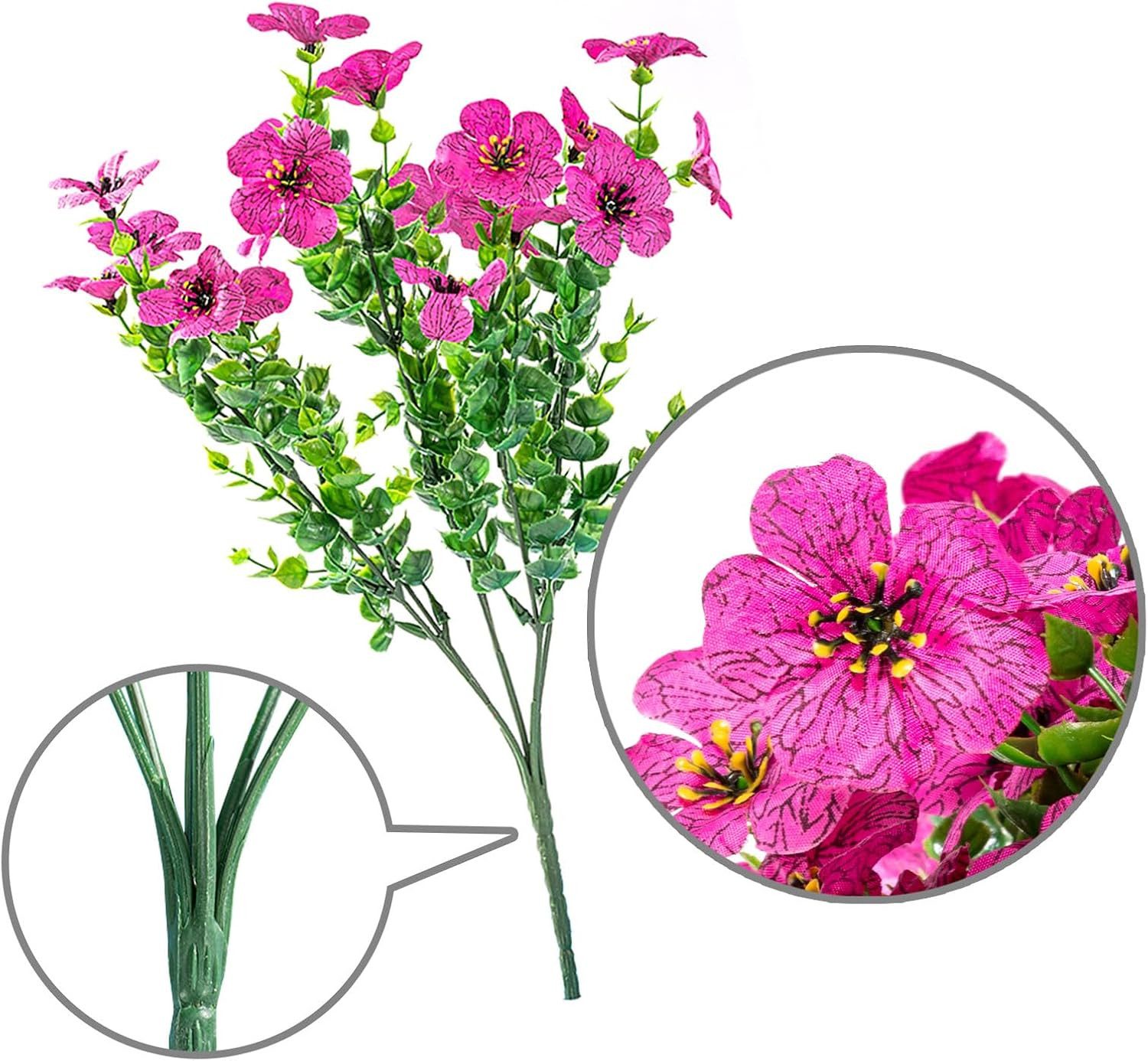 Kunstblumenstrauß Frühling Künstlicher Blumenstrauß Outdoor Balkonpflanzen, günstig online kaufen
