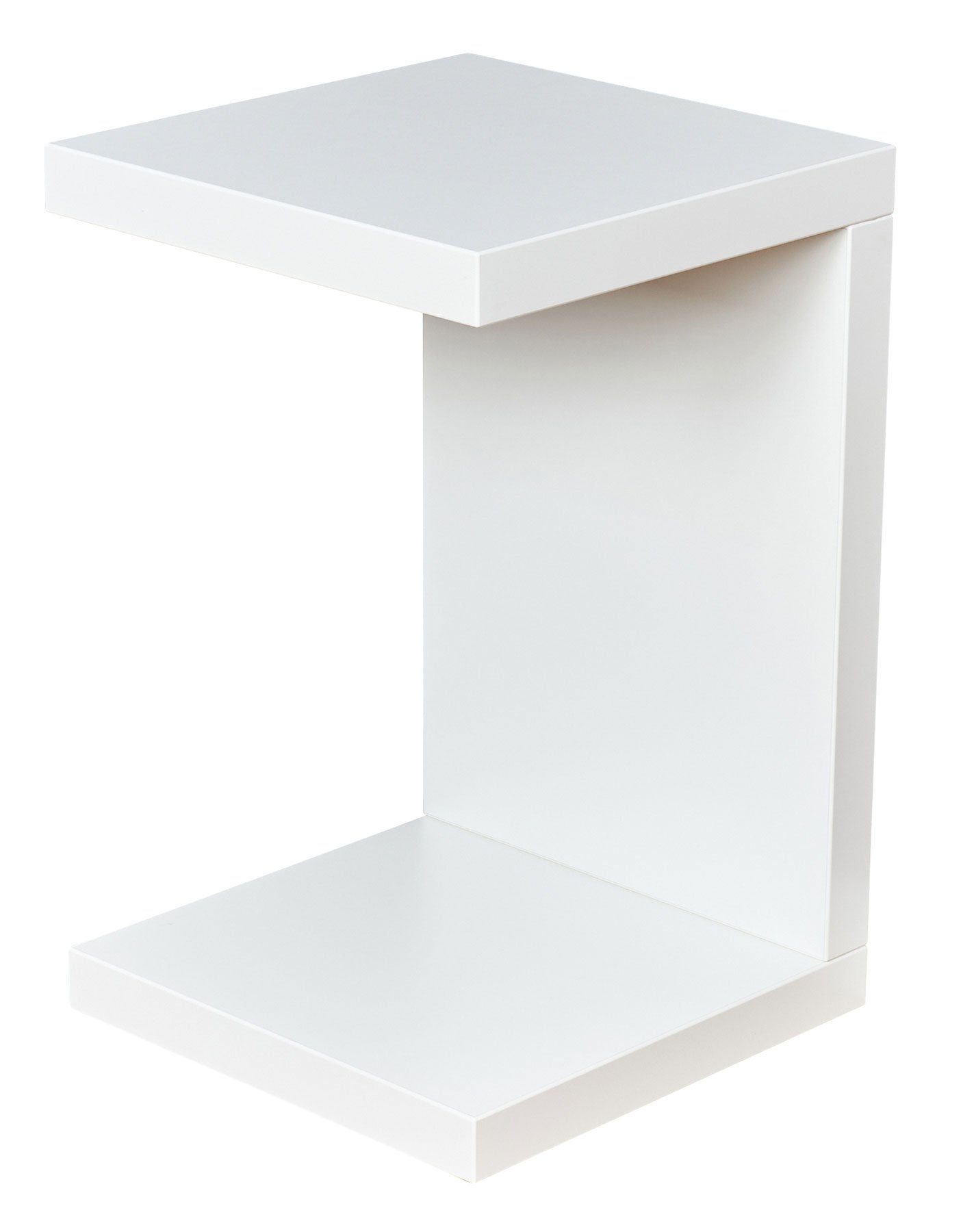 Levandeo® Couchtisch, Beistelltisch Coco Kernbuche 32x32cm Höhe 50cm günstig online kaufen