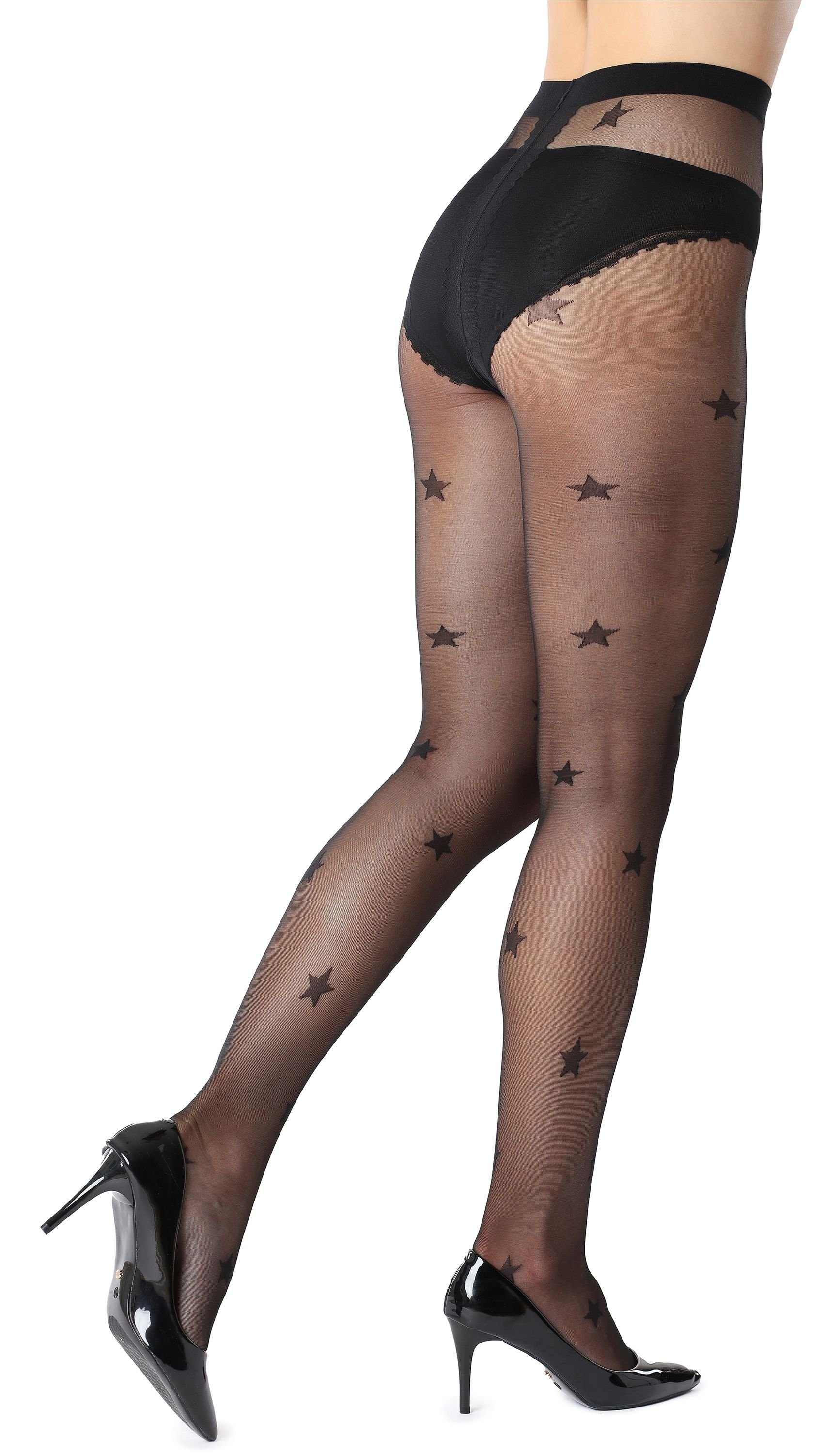 Merry Style Strumpfhose Damen Strumpfhose 40 DEN MSGI051 (1 St)