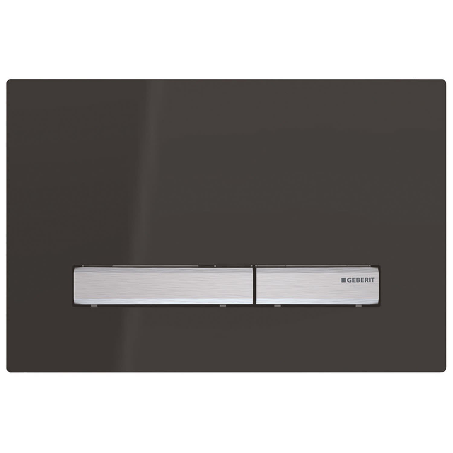 GEBERIT Кнопки смыва Geberit Betätigungsplatte Sigma 50 2-Mengen-Spülung schwarz 115788DW2