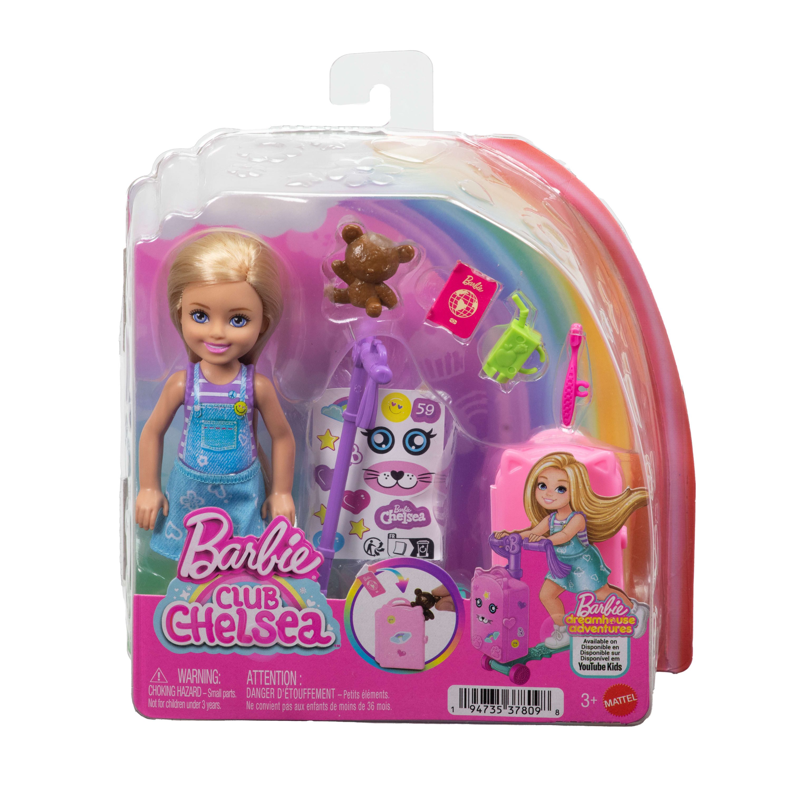 Barbie Anziehpuppe Barbie Reise Abenteuer Chelsea – Bild 4 von 5