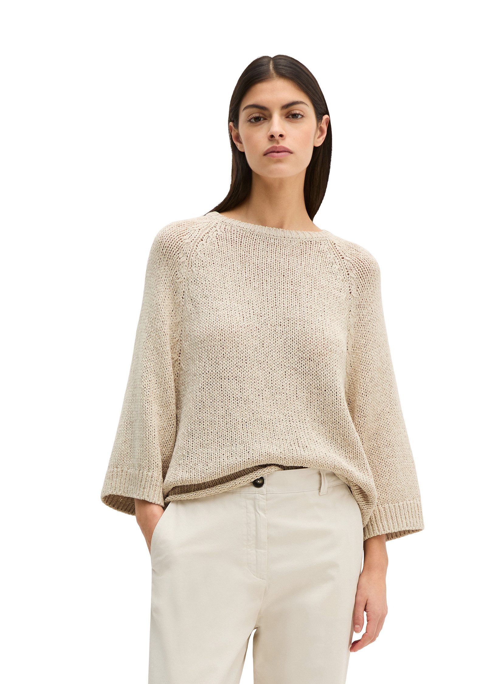 Marc O'Polo Strickpullover aus Bändchengarn