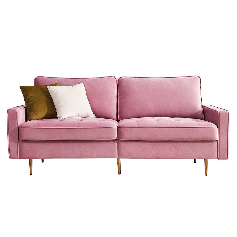 Merax XXL-Sessel, modern Samtsofa, 2-Sitzer. Reduzierter Preis € 398,99. Unverbindliche Preisempfehlung € 585,99
