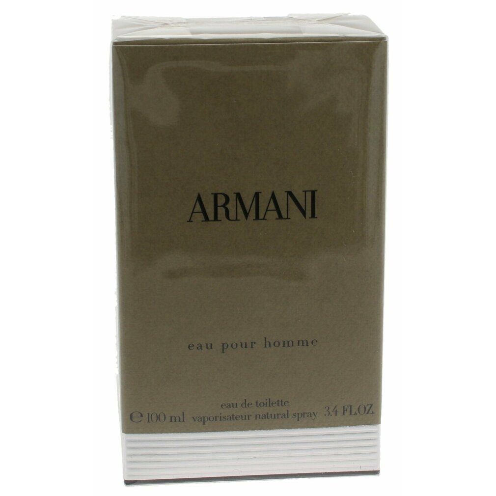Pour Toilette Eau EDT Eau Giorgio Giorgio Homme Armani Armani de 100ML