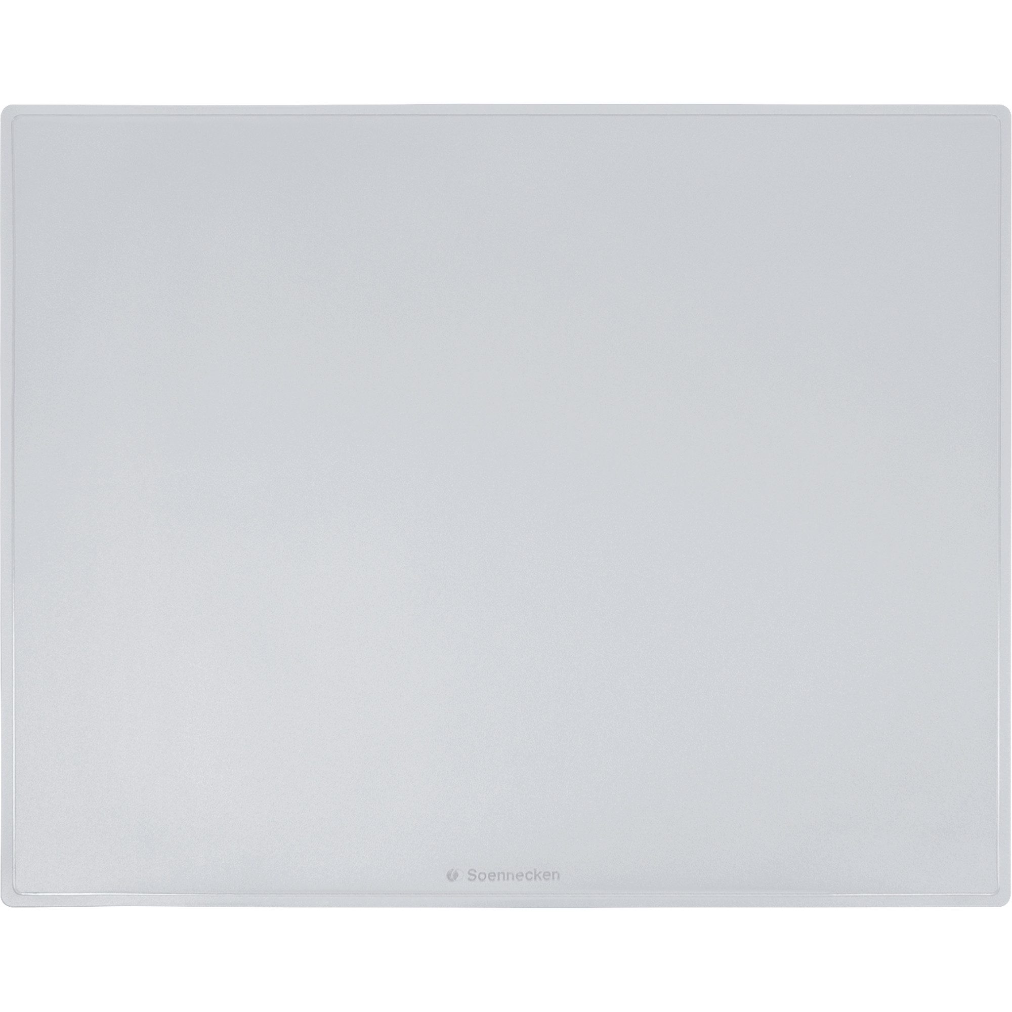 Soennecken Schreibtischunterlage Schreibunterlage 3648 63x50cm Kunststoff lichtgrau