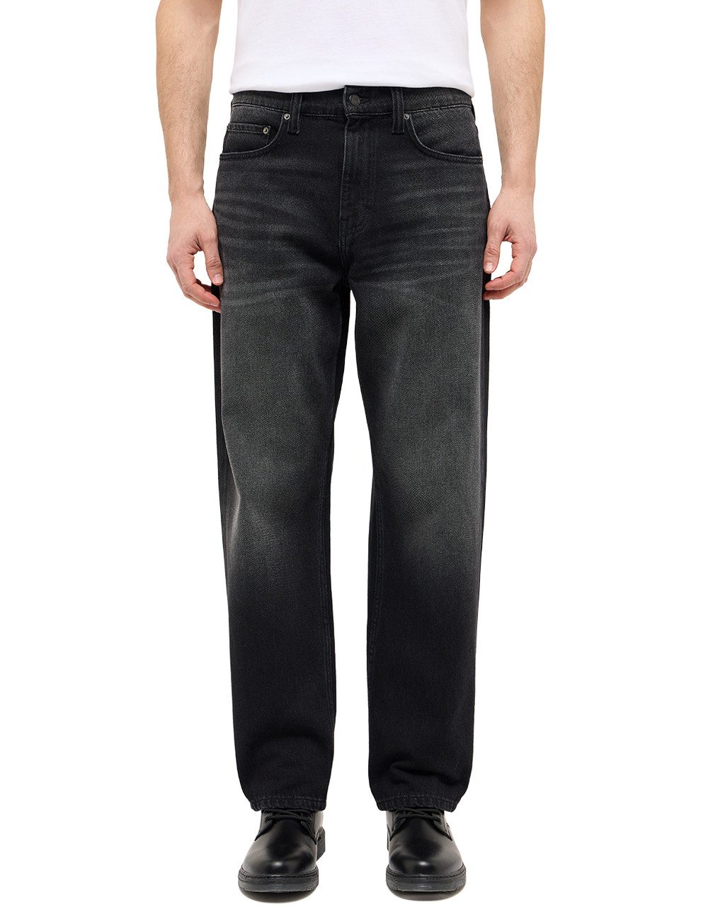 MUSTANG Straight-Jeans Herren Style Jeff Relaxed Straight