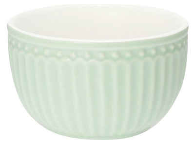 Greengate Schale Alice Mini Bowl pale green 8,5 cm, Keramik, (Schalen & Schüsseln)