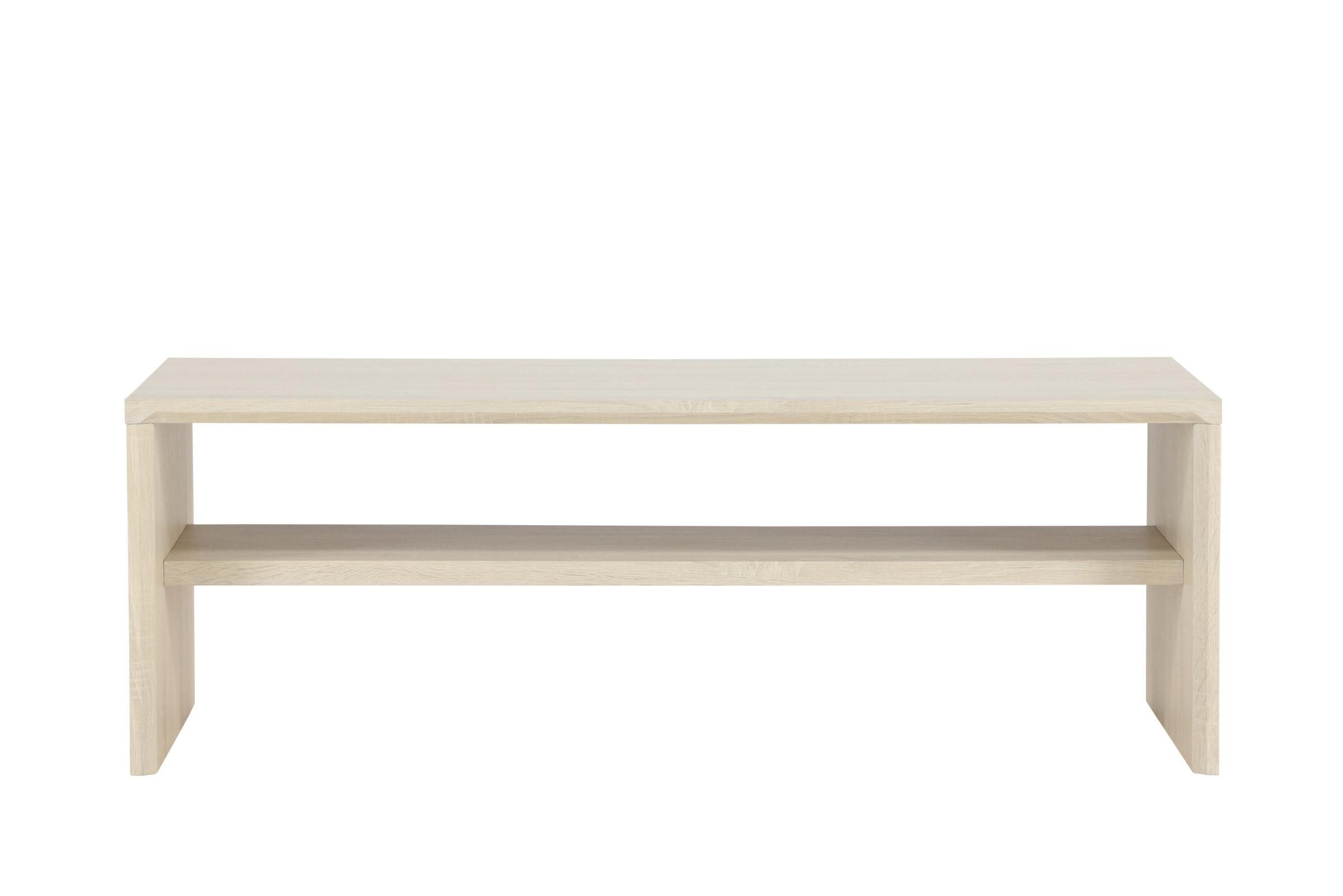 Venture Home Couchtisch Telemarket Couchtisch 1 Regalboden Whitewash. (1-St)