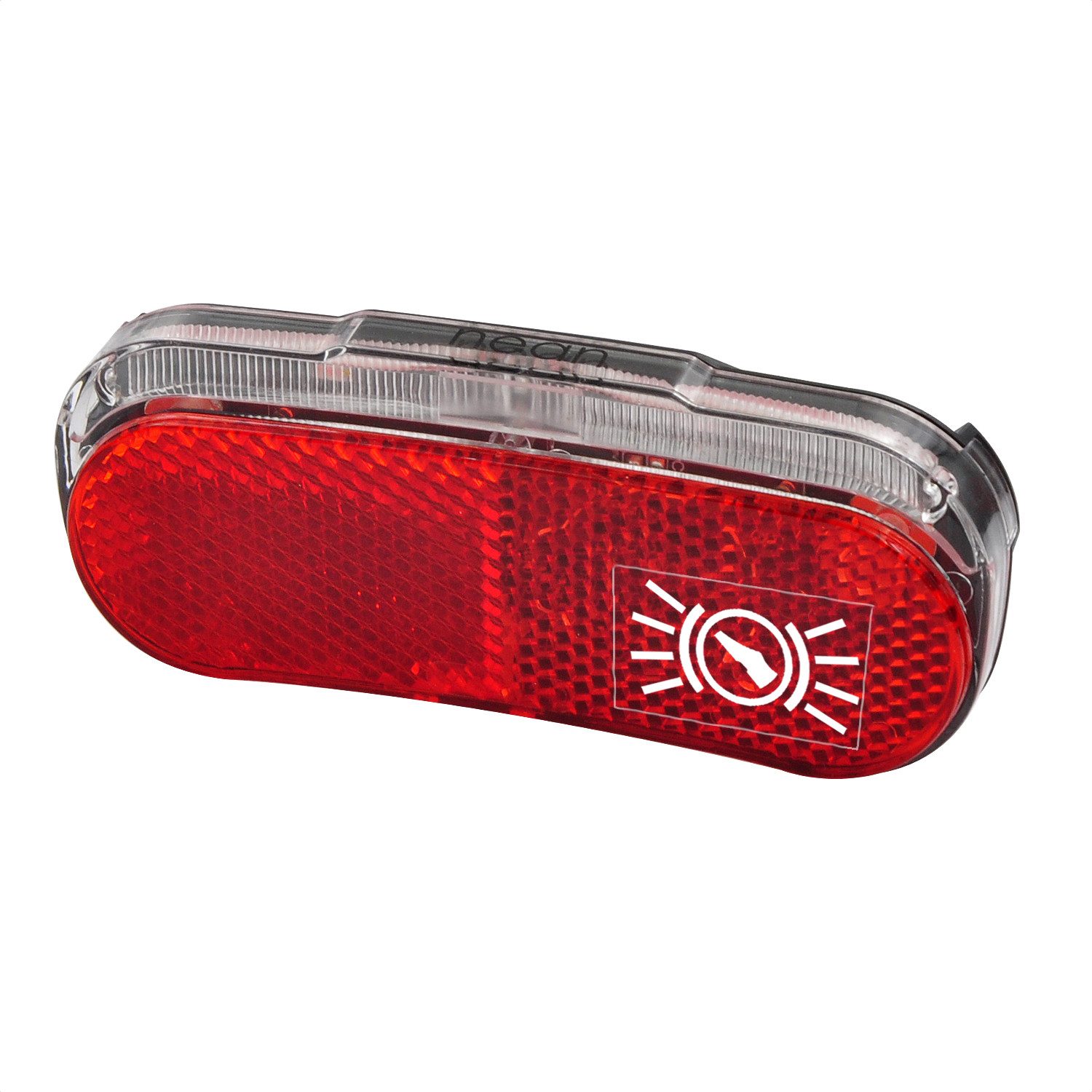 nean Fahrrad-Rücklicht Dynamo, mit Bremslicht. Standlicht, Reflektor uns StVZO-Zulassung, 5 Candela