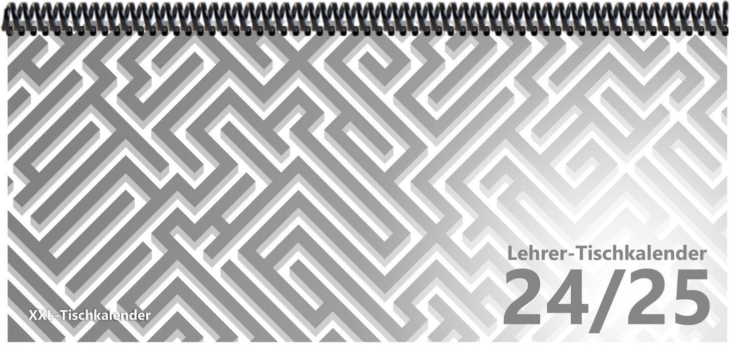 Tischkalender Lehrer - Tischkalender 2024/25