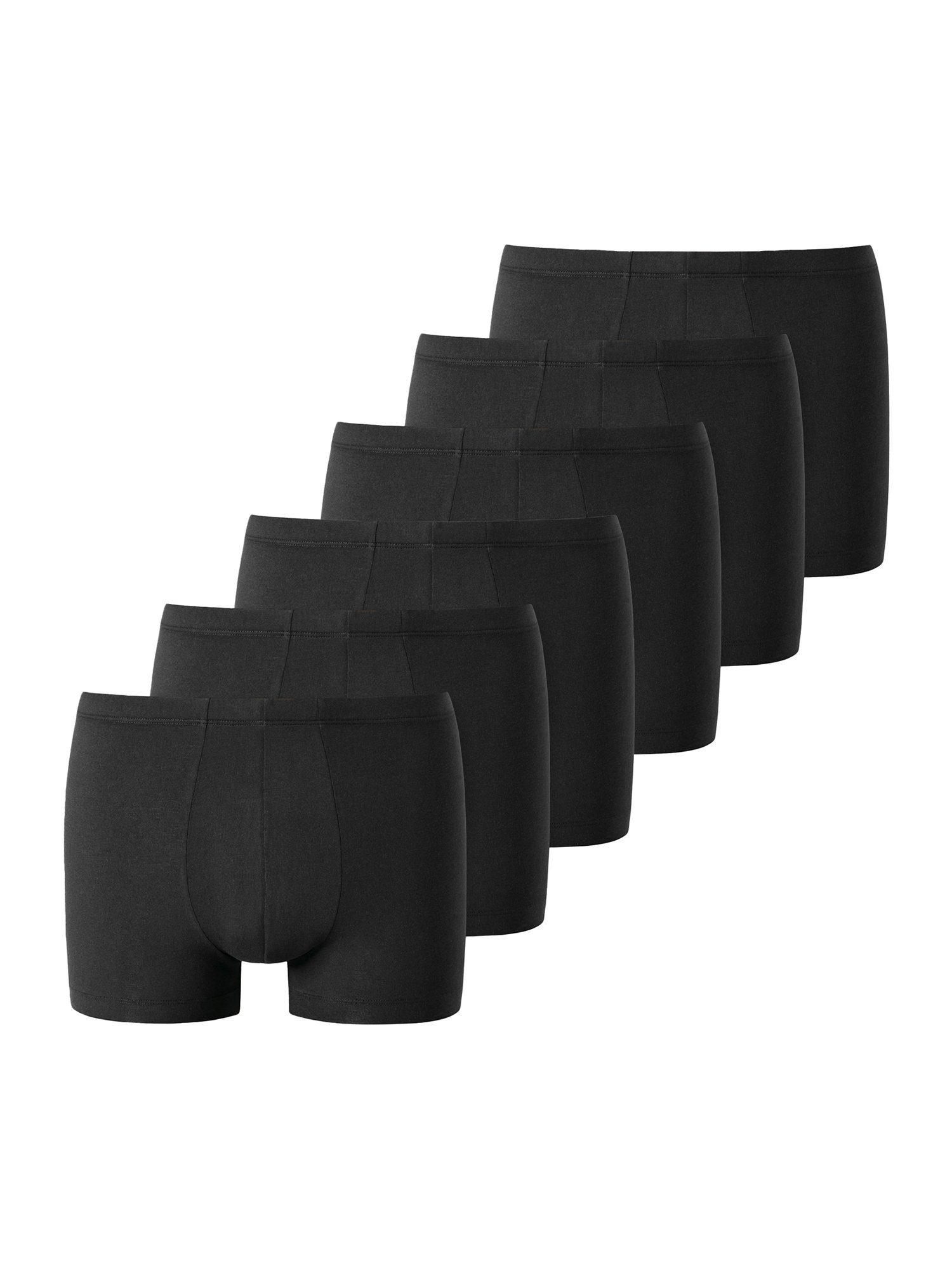 Schiesser Multi (6-St) schwarz Boxer