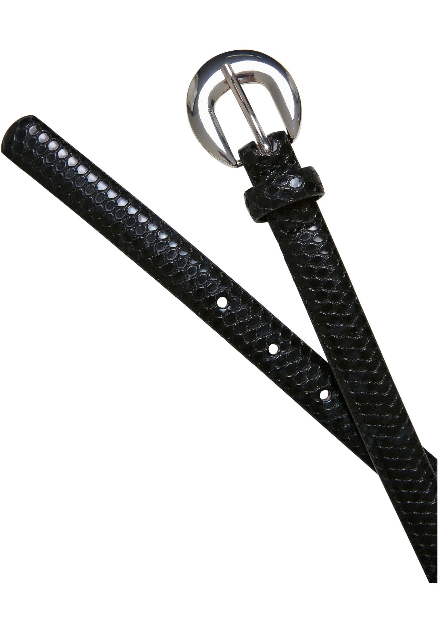 Snake Hüftgürtel Ladies CLASSICS URBAN Leather Synthetic Belt Accessoires schwarz