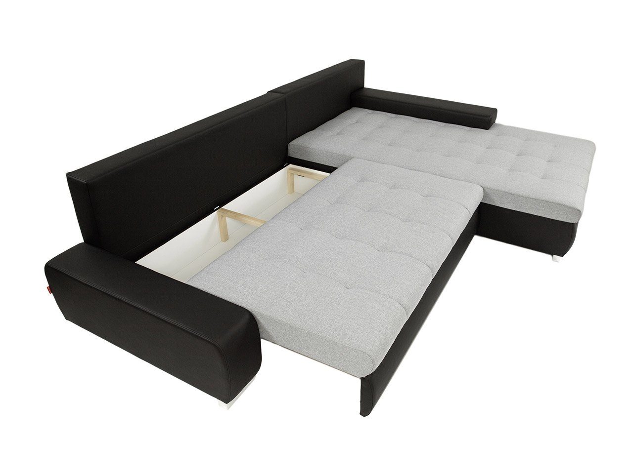 MIRJAN24 Ecksofa Orkan Premium, mit und Elegante Bettkasten, Schlaffunktion Universal mane L-Sofa