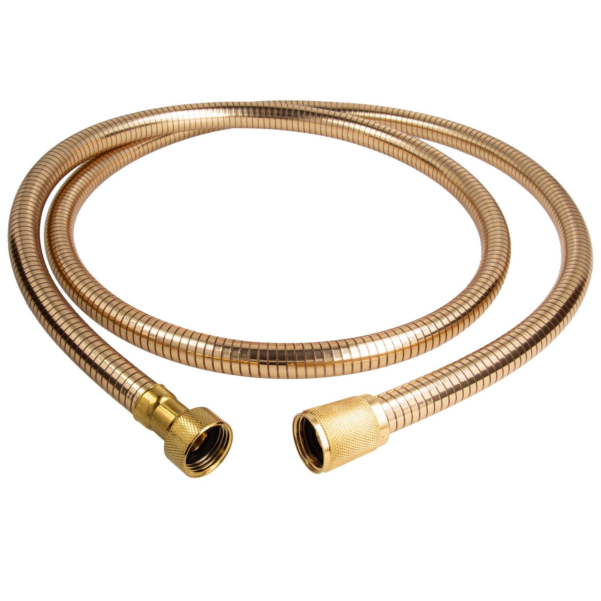 tecuro Brauseschlauch Brauseschlauch goldoptik, metalleffekt günstig online kaufen