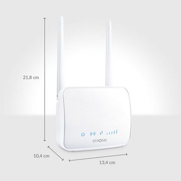 Strong 350M, LTE bis 150 Mbit/s, WLAN bis 300 Mbit/s 4G/LTE-Router