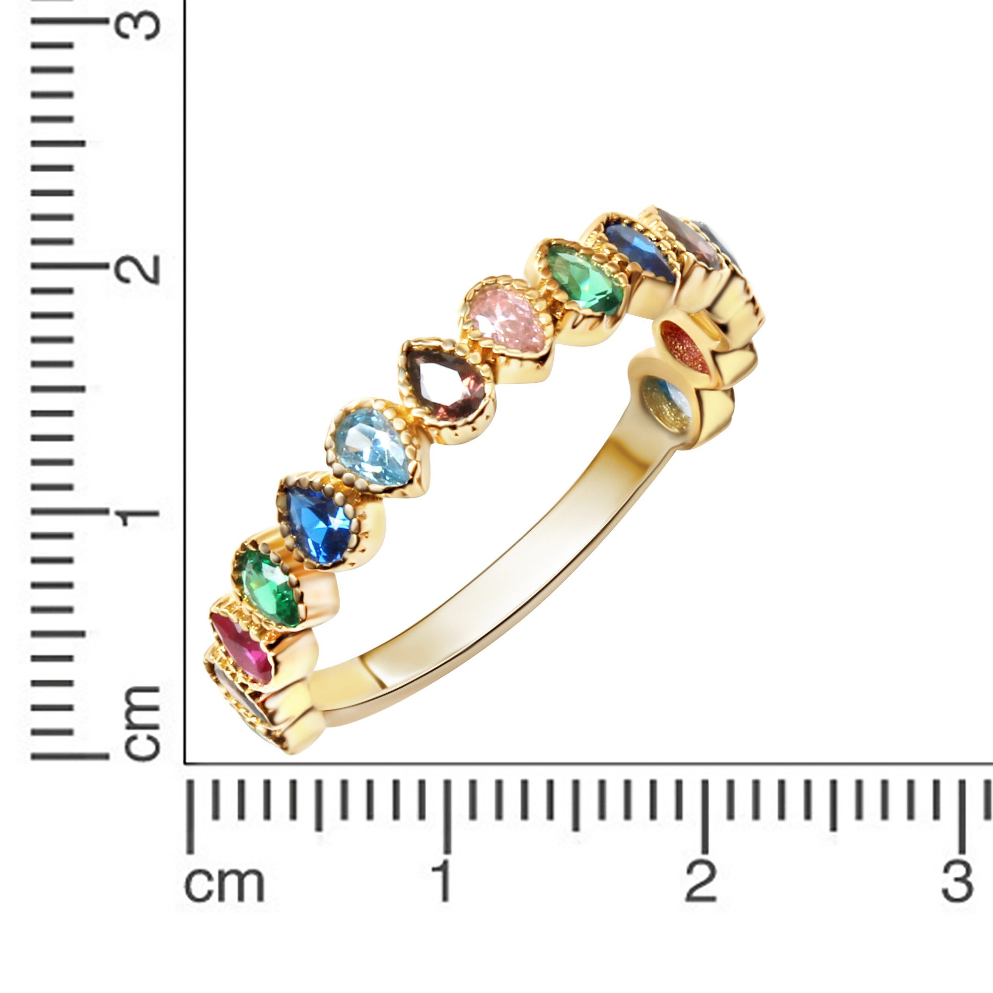 Fascination by Ellen K. Fingerring 375/- Gelbgold Zirkonia günstig online kaufen