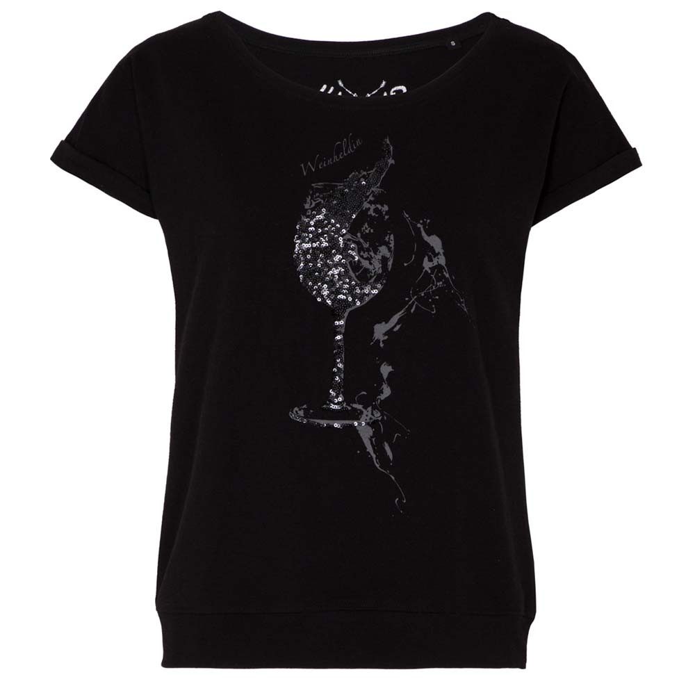 Hangowear T-Shirt T-Shirt Weinheldin schwarz