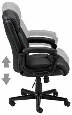 INOSIGN Bürostuhl Julia, Chefsessel, komfortable Polsterung, viele ergonomischen Funktionen