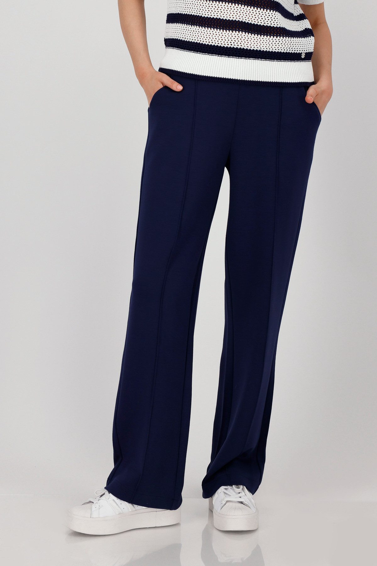 Monari 5-Pocket-Jeans Hose navy blue günstig online kaufen