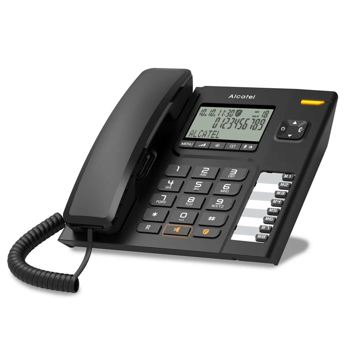 Alcatel Alcatel T78 Anrufer-Identifikation Schwarz Kabelgebundenes Telefon