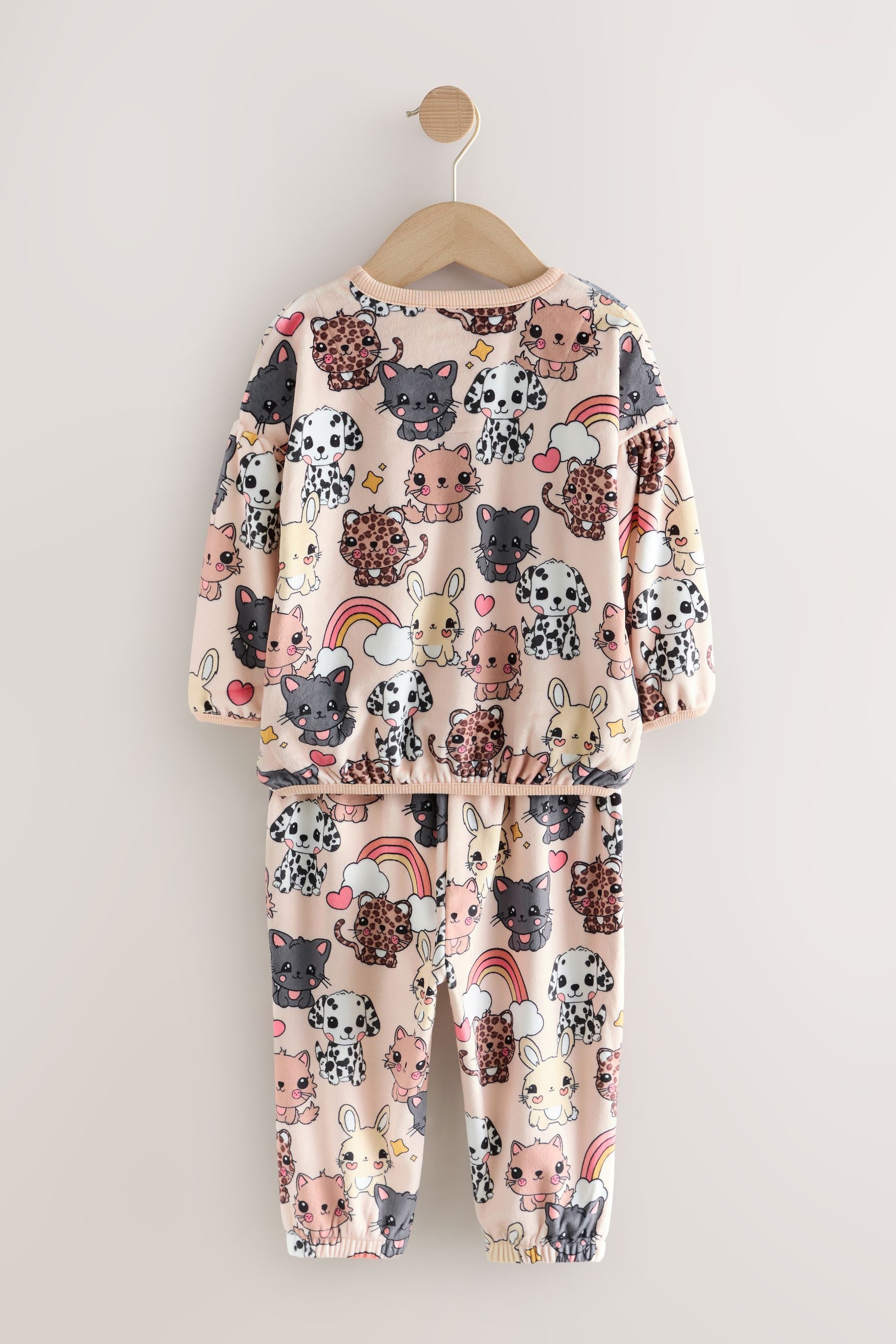 Next Pyjama Kuscheliger Fleece-Pyjama (2 tlg) günstig online kaufen