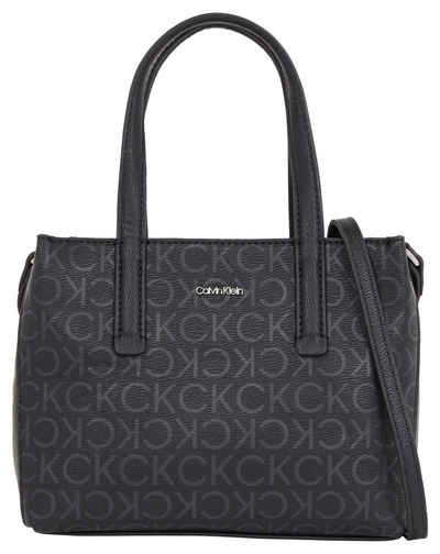 Calvin Klein Shopper CK MUST MINI TOTE_EPI MONO, Handtasche Damen Tasche Damen Schultertasche Recycelte Materialien
