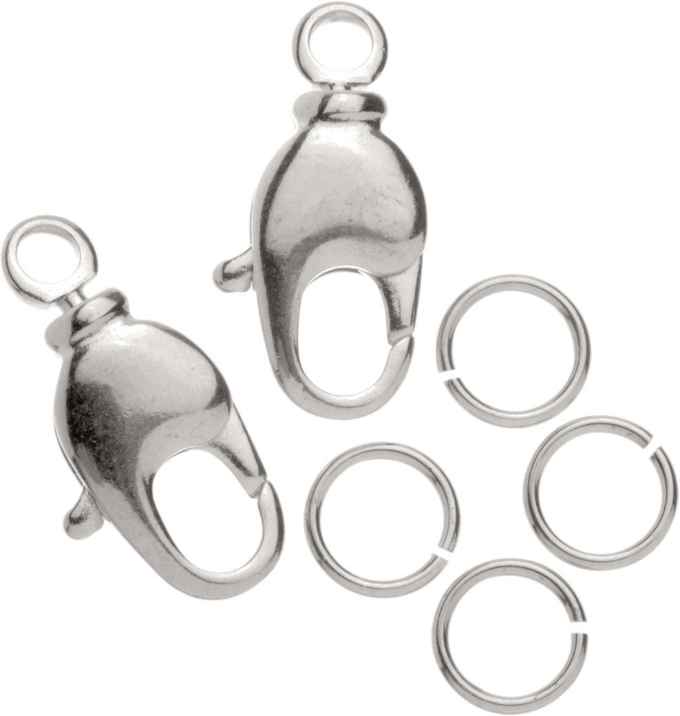 Glorex Karabiner Glorex Karabiner drehbar 12 mm 5 Stück