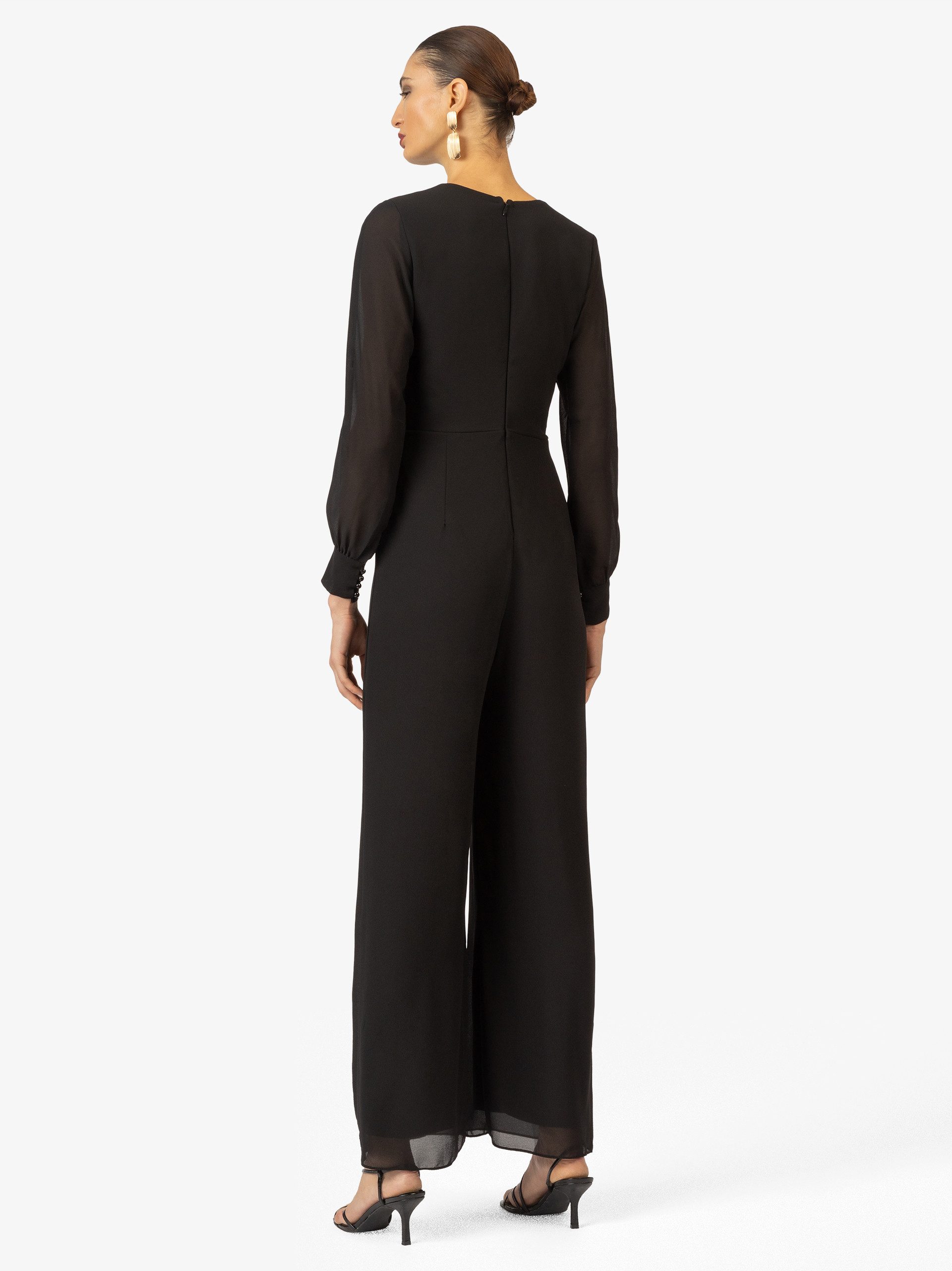 Kraimod Jumpsuit mit V-Ausschintt