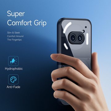 Wigento Handyhülle Für Nothing Phone 2a Aimo Series TPU / PC Frosted Feel Schutz Hülle