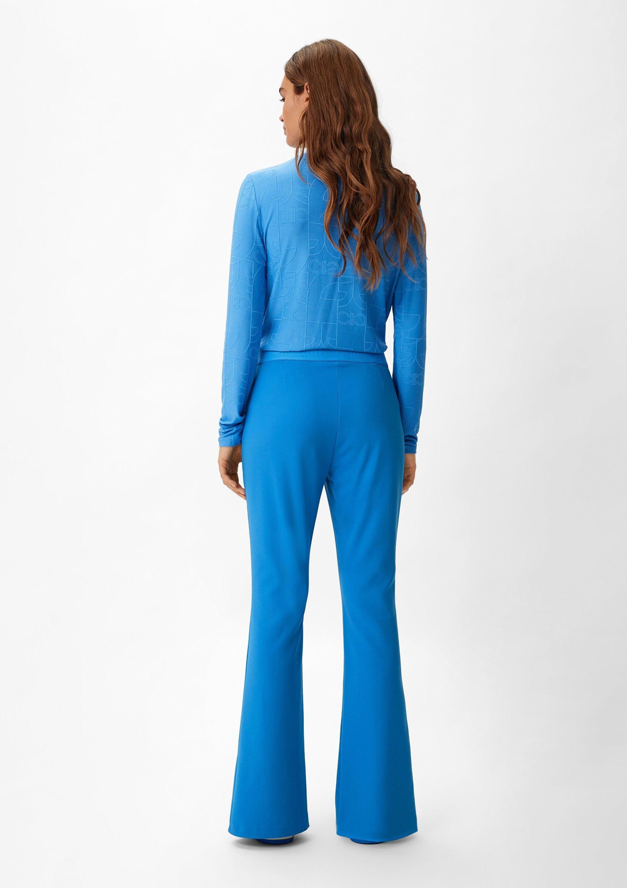 comma Chinos Hose Slim: Hose aus Viskosemix
