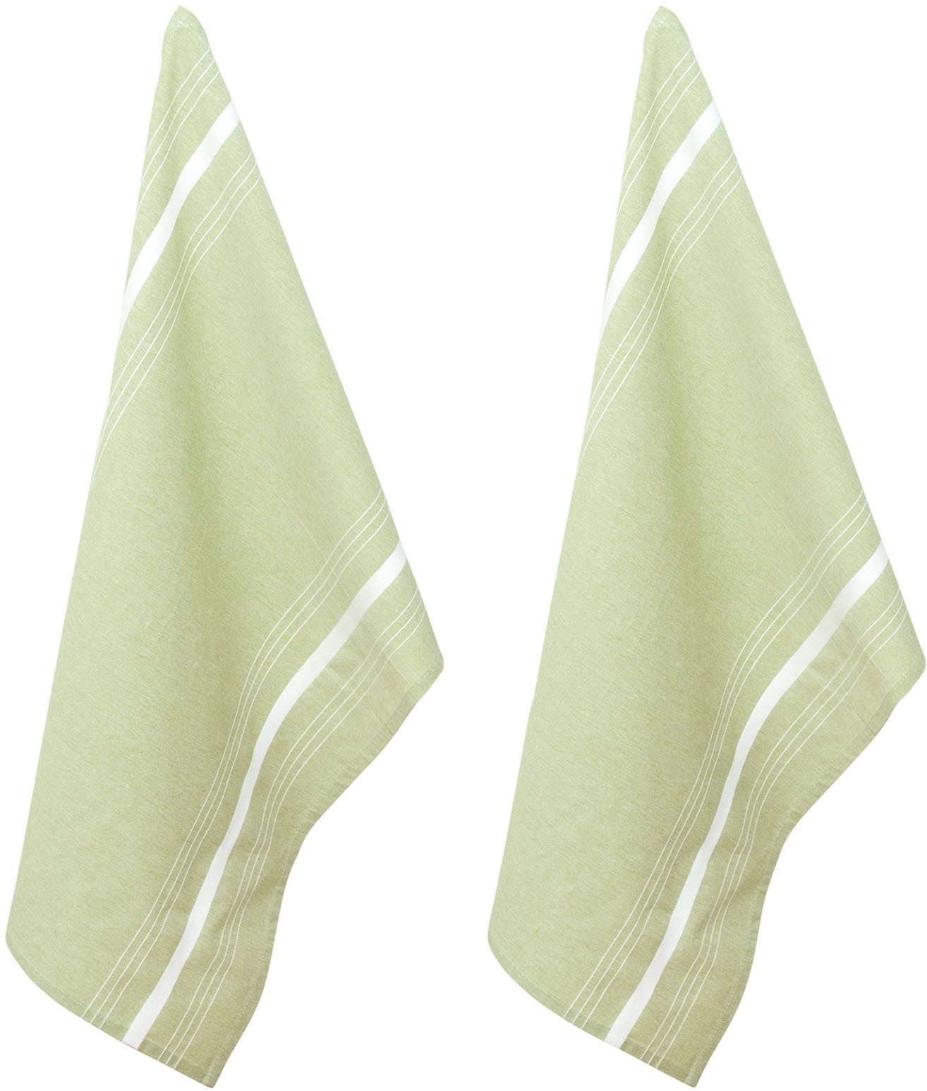 PAD Geschirrtuch Rene, (Set, 2-tlg) günstig online kaufen