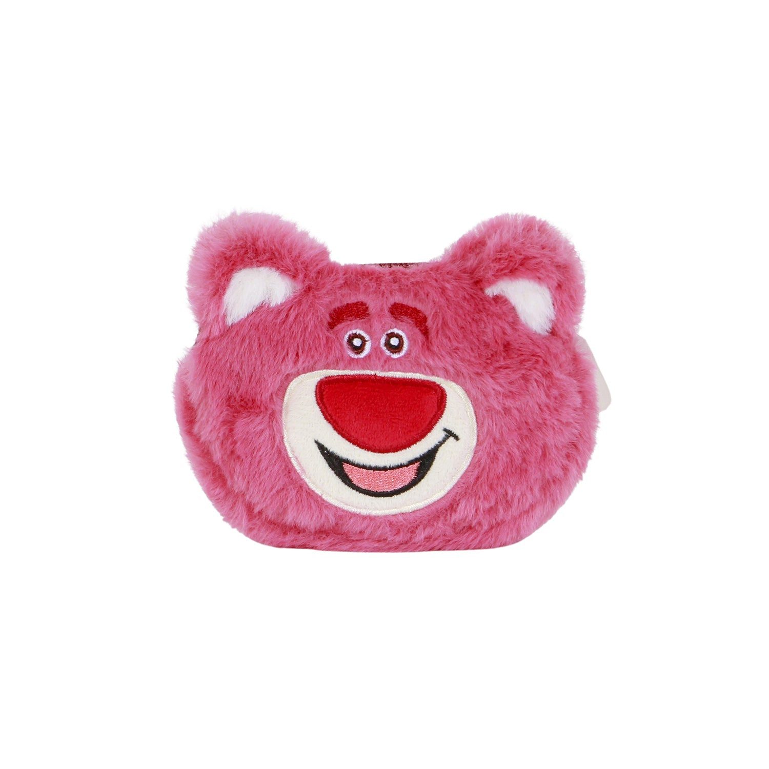 Karactermania Mini Geldbörse Disney Lotso Bär Plüsch Münzbörse für Kinder, weiche Plüschstruktur