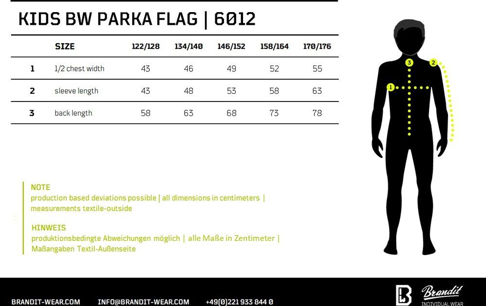 Brandit Funktionsjacke Kids Bw Parka – Bild 4 von 4