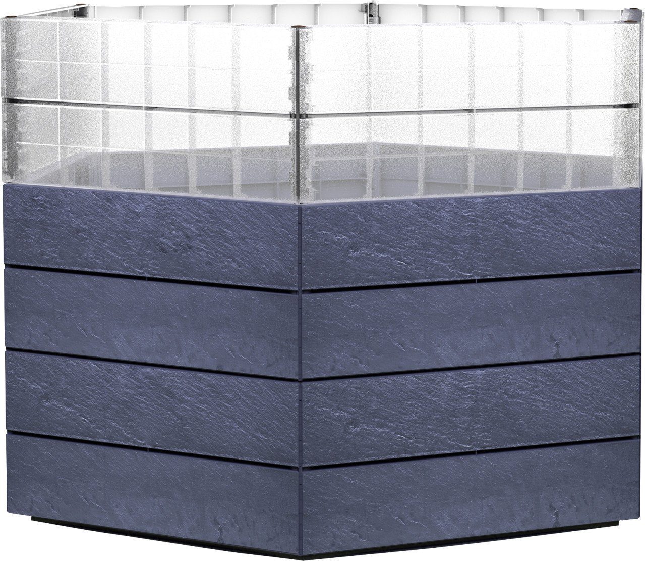 GARANTIA Hochbeet Garantia Hochbeet Ergo Turbo 75 Inkl. FLORA