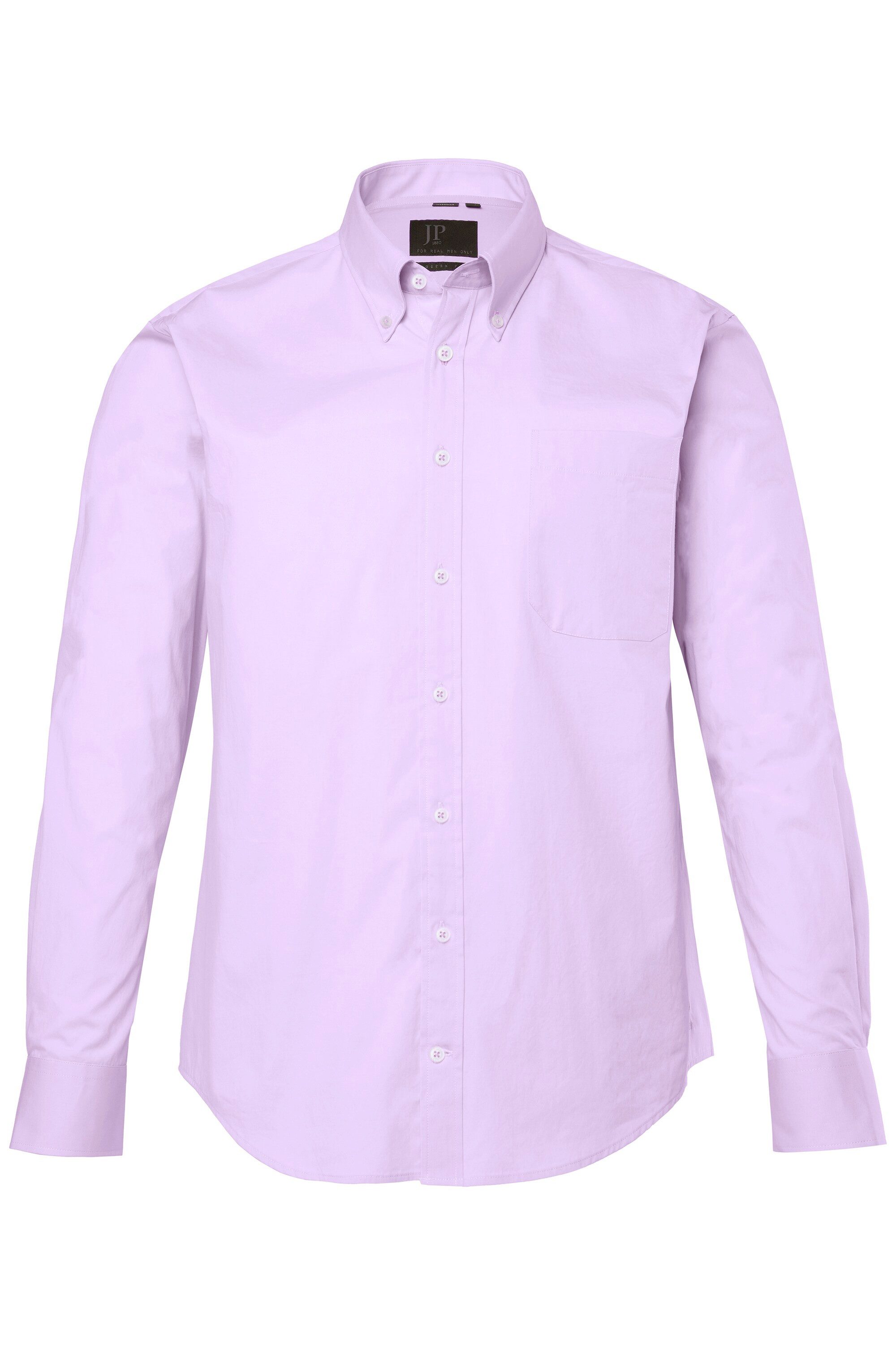 JP1880 Businesshemd Hemd FLEXNAMIC® Langarm Buttondown-Kragen