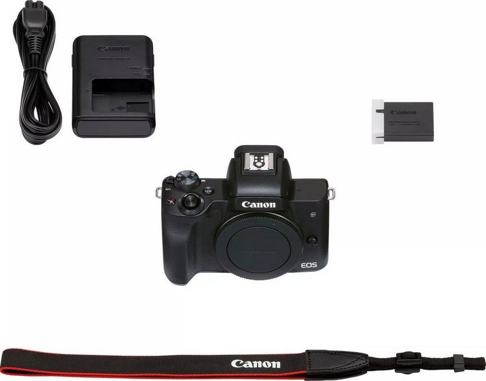Canon EOS M50 Mark II Systemkamera-Body (24,1 MP, Bluetooth, NFC, WLAN (WiFi )