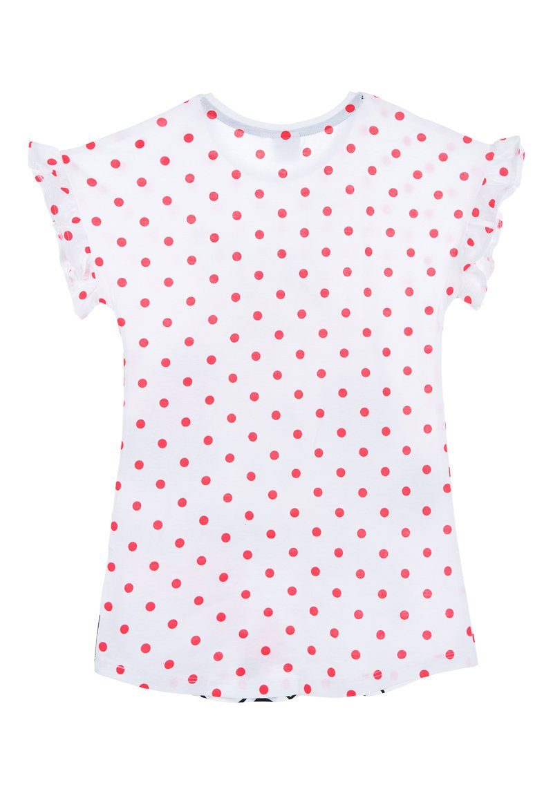 Pyjama Kinder Mädchen Minnie Mouse Schlafshirt Nachthemd Disney