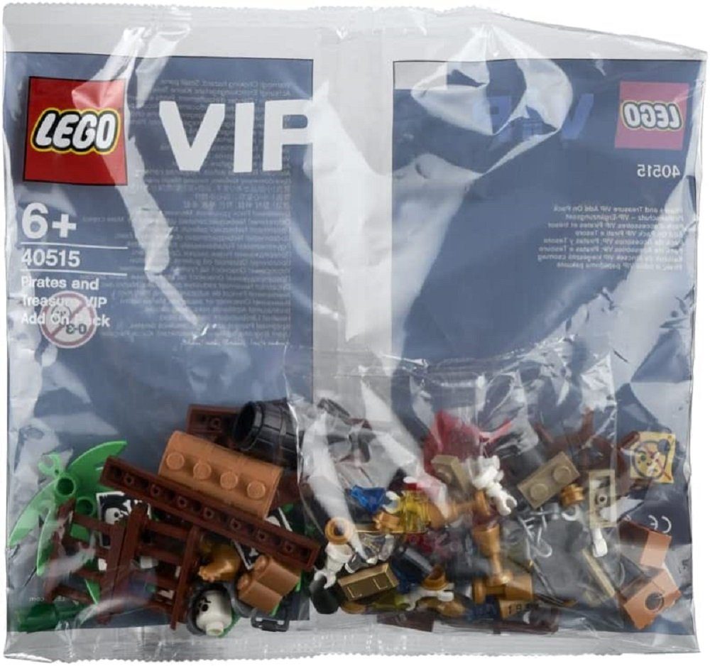 LEGO® 40515 - Piratenschatz - VIP-Ergänzungsset Spielbausteine, (103 St)