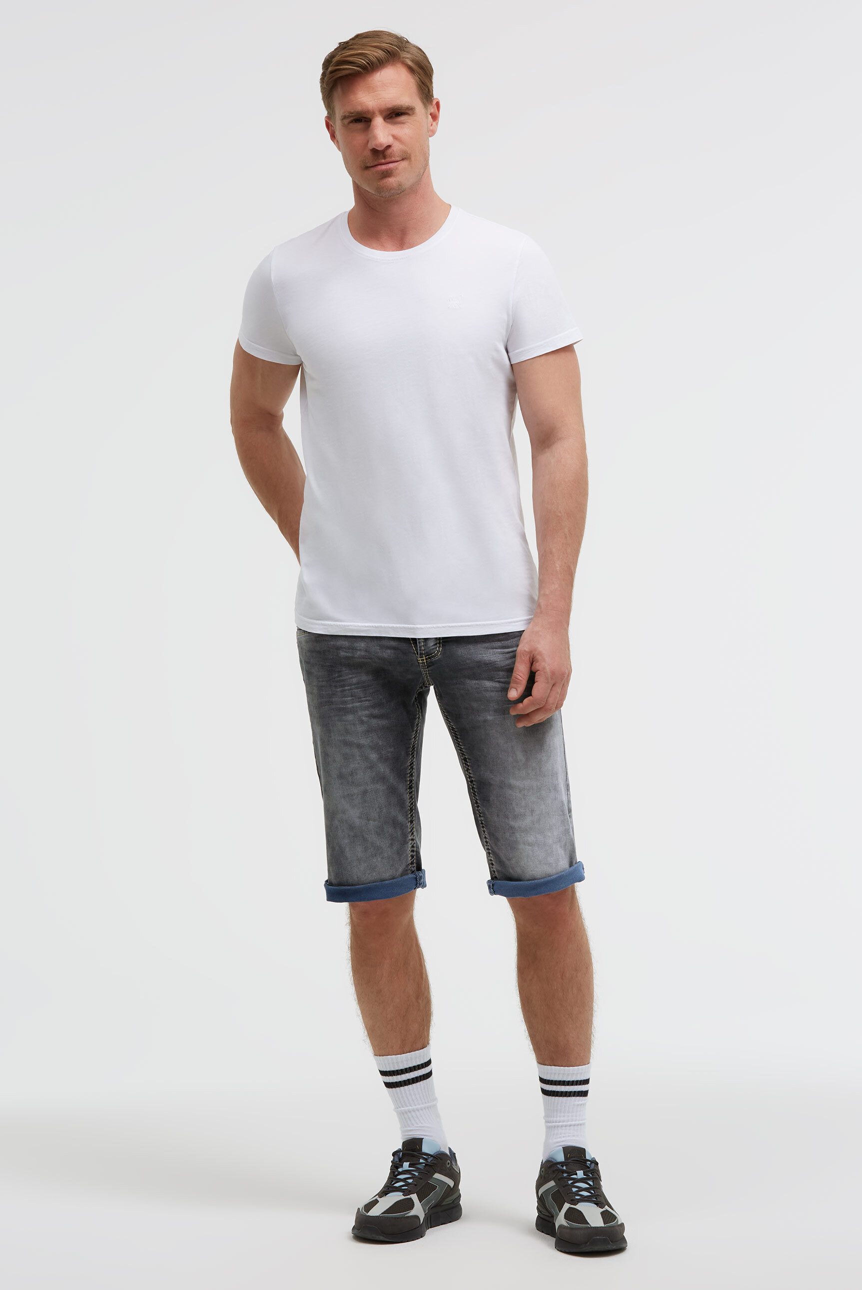 CAMP DAVID Jeansshorts mit normaler Leibhöhe