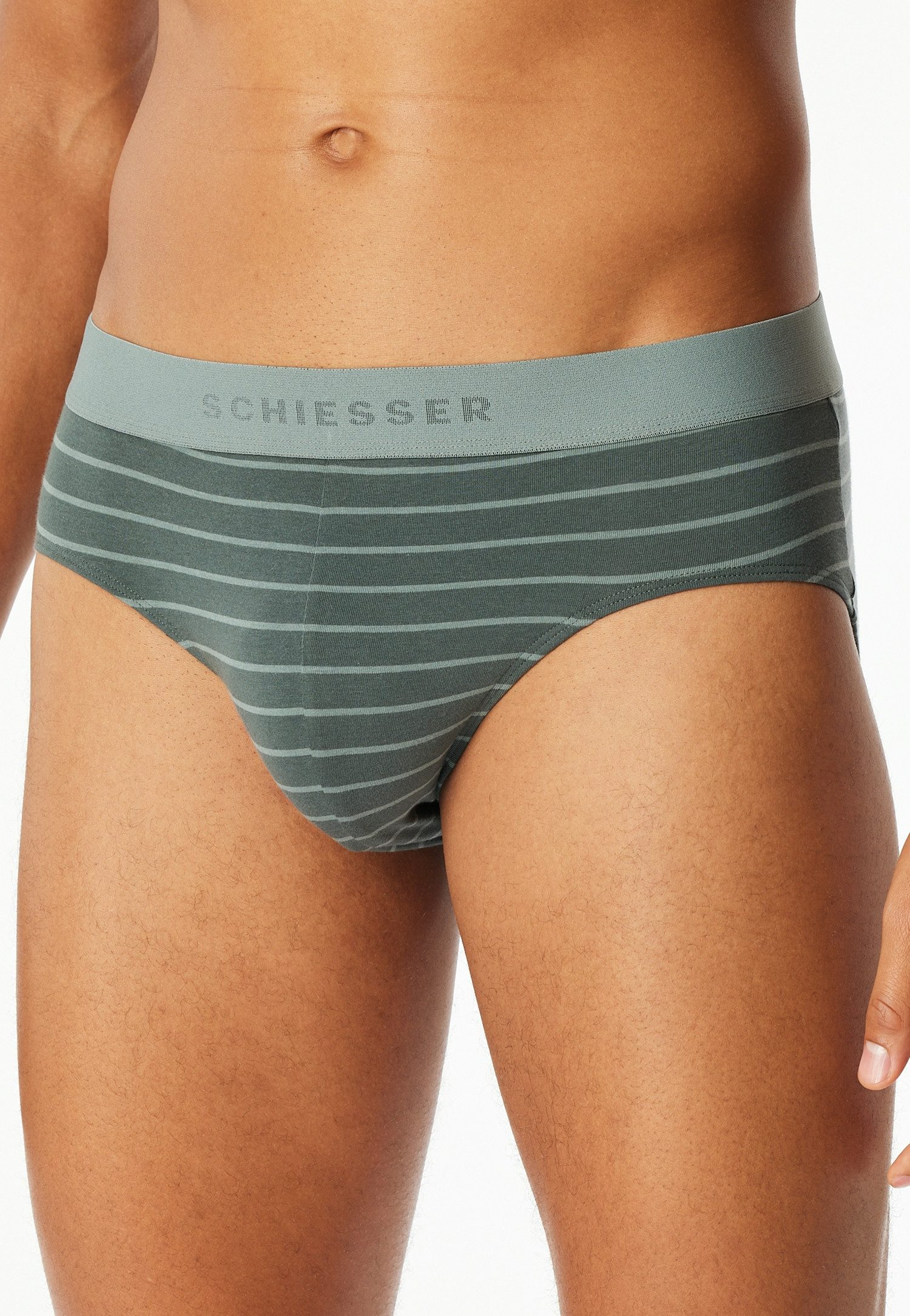 Schiesser Rioslip 95/5 Multipacks (3er Pack) ohne Eingriff, softer Logobund