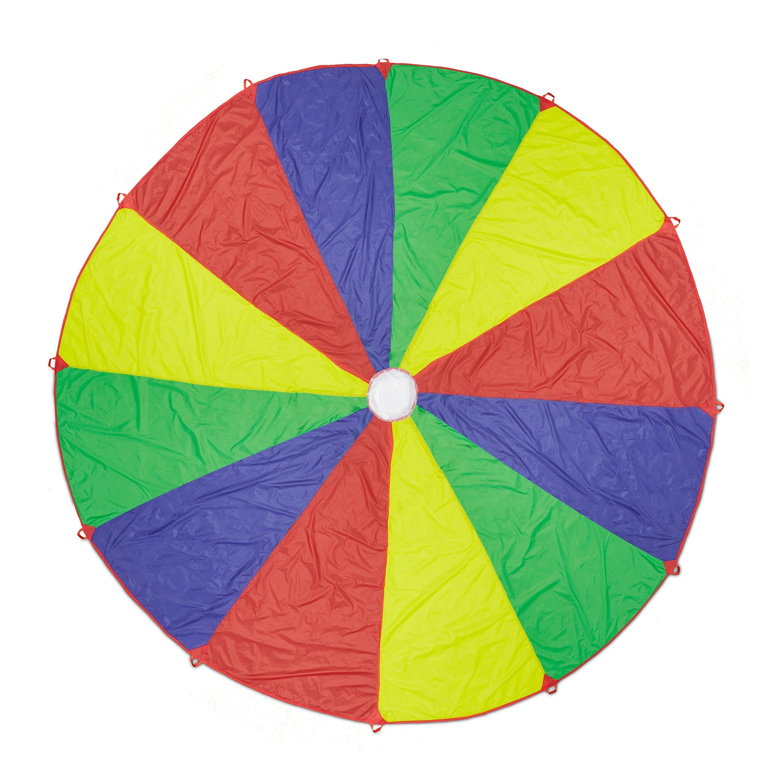 Spielzeug-Gartenset Buntes Schwungtuch Ø 6 m